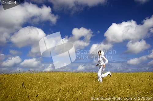 Image of Running on gold