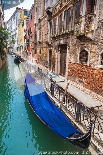 Image of Gondolier on  the Grand Canal