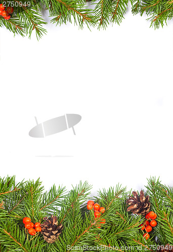 Image of Christmas background. Eve framework
