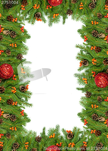 Image of Christmas background. Eve framework