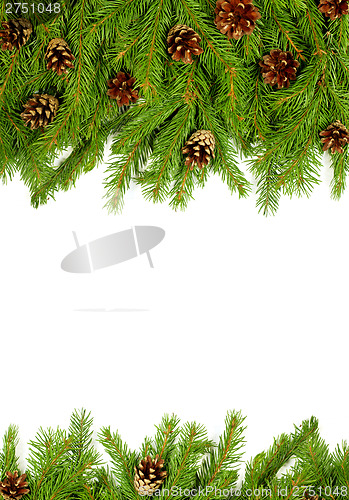 Image of Christmas background. Eve framework