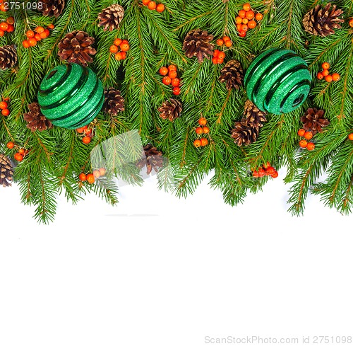 Image of Christmas background. Eve framework