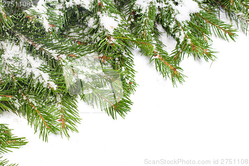 Image of Christmas background. Eve framework
