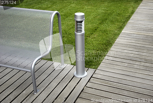 Image of Modern bench