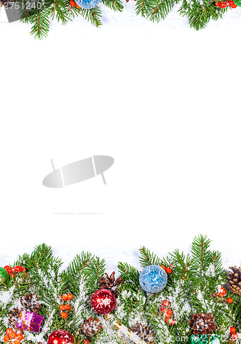 Image of Christmas background. Eve framework