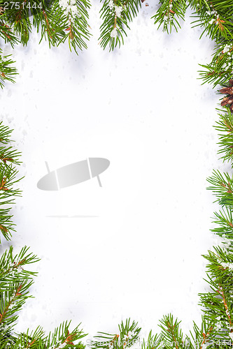 Image of Christmas background. Eve framework