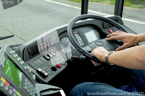 Image of Bus Driving