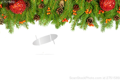 Image of Christmas background. Eve framework