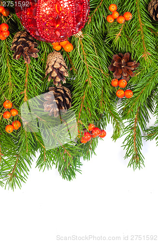 Image of Christmas background. Eve framework