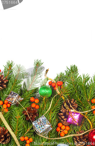 Image of Christmas background. Eve framework