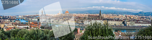 Image of A beautiful panorama of Florence, Tuscany, Italy.