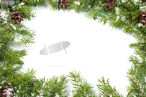 Image of Christmas background. Eve framework