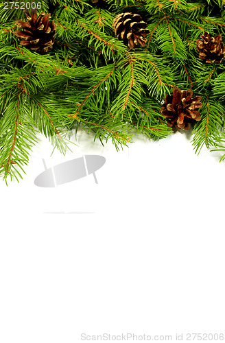 Image of Christmas background. Eve framework