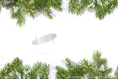 Image of Christmas background. Eve framework