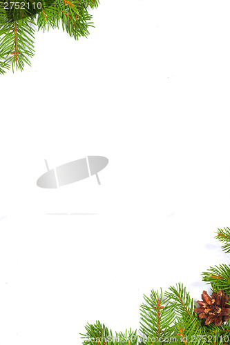 Image of Christmas background. Eve framework