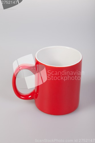 Image of Red Cup Isolated on White