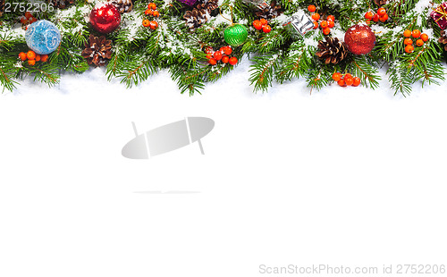 Image of Christmas background. Eve framework