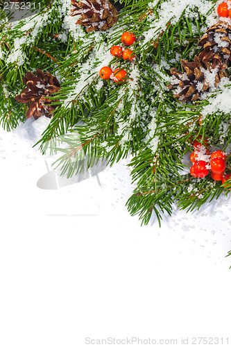 Image of Christmas background. Eve framework