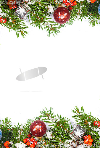 Image of Christmas background. Eve framework