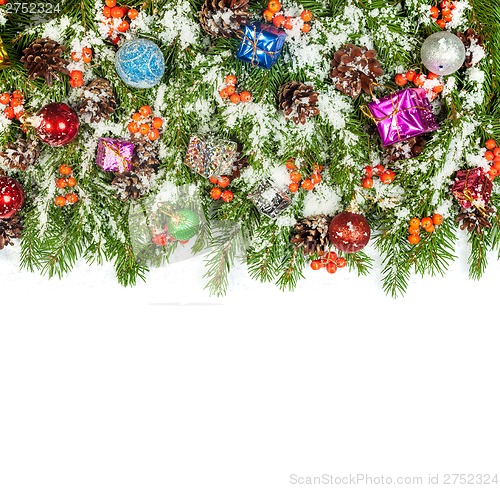 Image of Christmas background. Eve framework