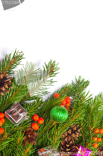 Image of Christmas background. Eve framework