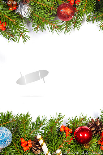 Image of Christmas background. Eve framework