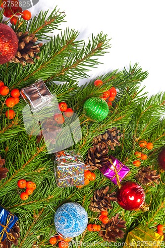 Image of Christmas background. Eve framework