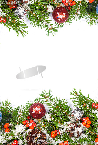 Image of Christmas background. Eve framework