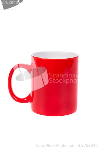 Image of Red Cup Isolated on White