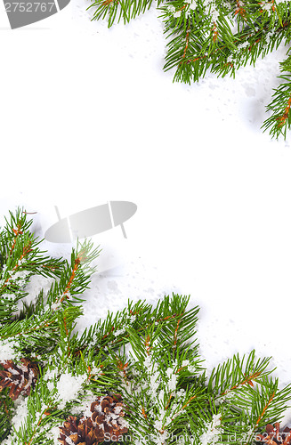 Image of Christmas background. Eve framework