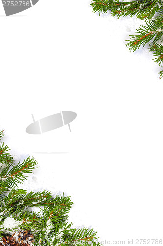 Image of Christmas background. Eve framework