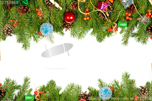 Image of Christmas background. Eve framework