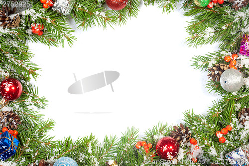 Image of Christmas background. Eve framework