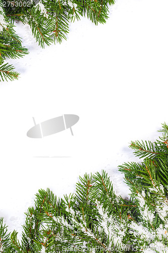 Image of Christmas background. Eve framework