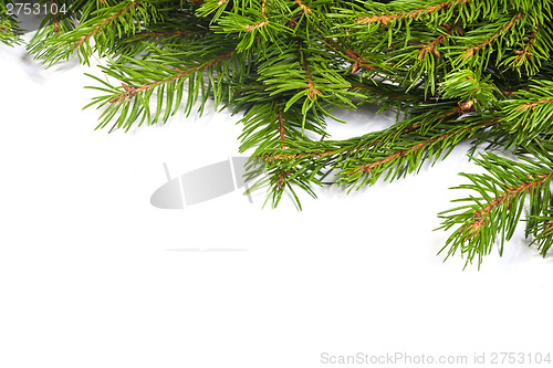 Image of Christmas background. Eve framework