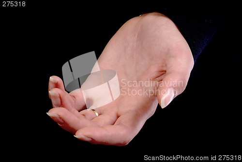 Image of open hand