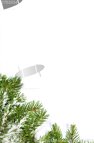 Image of Christmas background. Eve framework