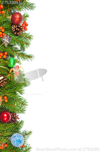 Image of Christmas background. Eve framework