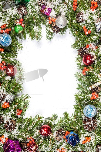 Image of Christmas background. Eve framework