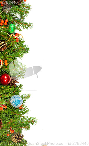 Image of Christmas background. Eve framework