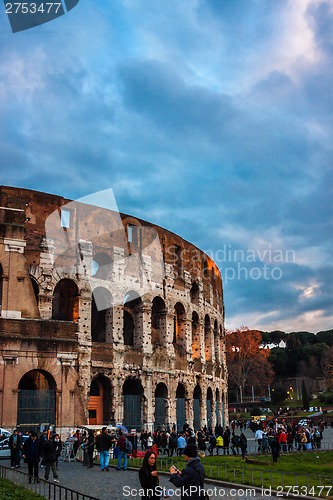 Image of The Iconic, the legendary Coliseum of Rome, Italy