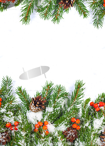Image of Christmas background. Eve framework