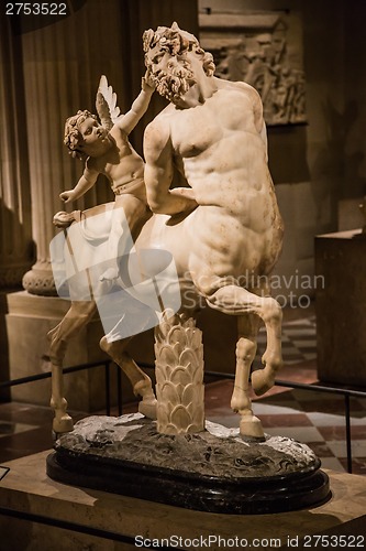 Image of Statues at the Louvre, Paris, France