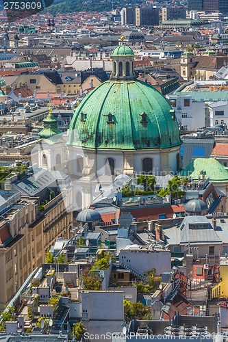 Image of Panorama of Vienna from St. Stephen's Cathedral