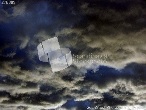 Image of Abstract Dark Sky