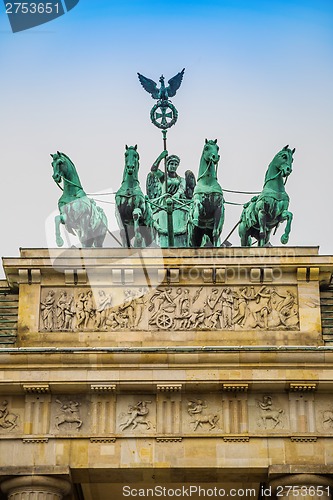 Image of Brandenburg Gate in Berlin - Germany