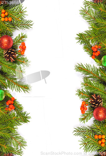 Image of Christmas background. Eve framework