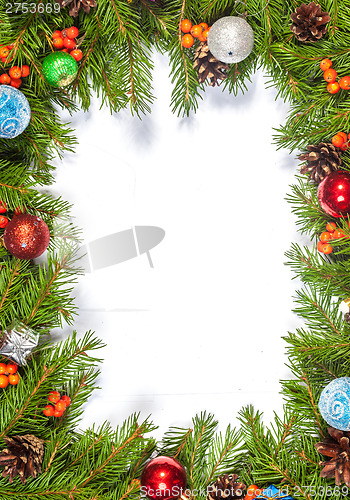 Image of Christmas background. Eve framework