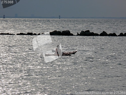 Image of Kayak In Sunset