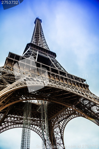 Image of Eiffel Tower in Paris France